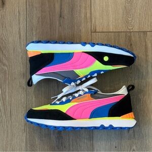 Puma Rider Sneakers Men’s US 8 Multicolor Low Top Athletic Shoes 387672-09